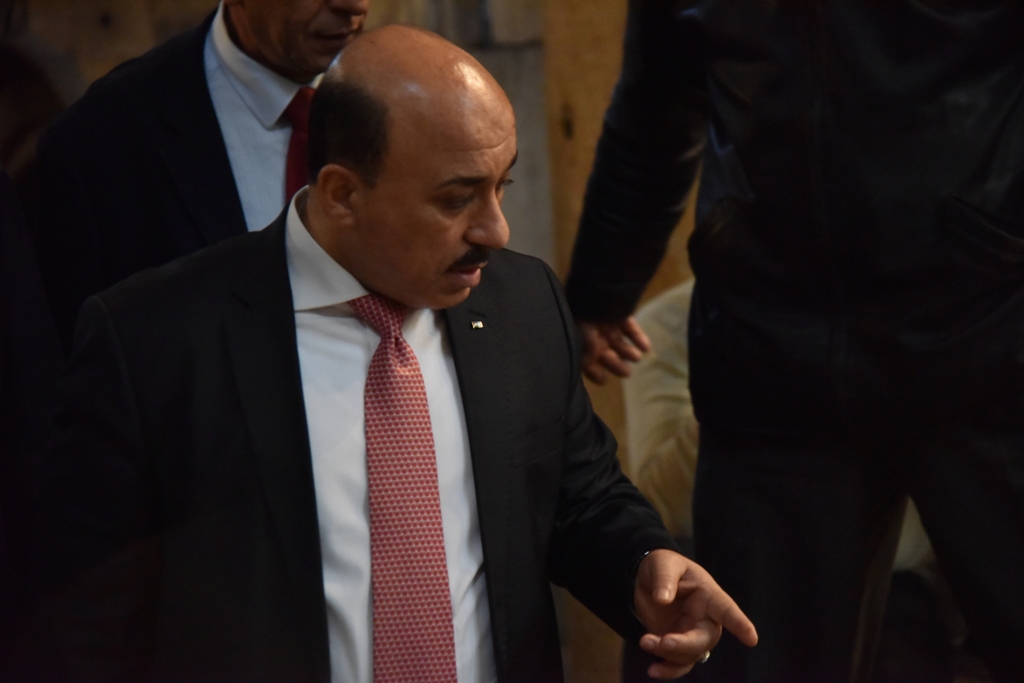 نائب رئيس بلدية بيت لحم يستقبل وزير الأشغال العامة والاسكان في دار البلدية