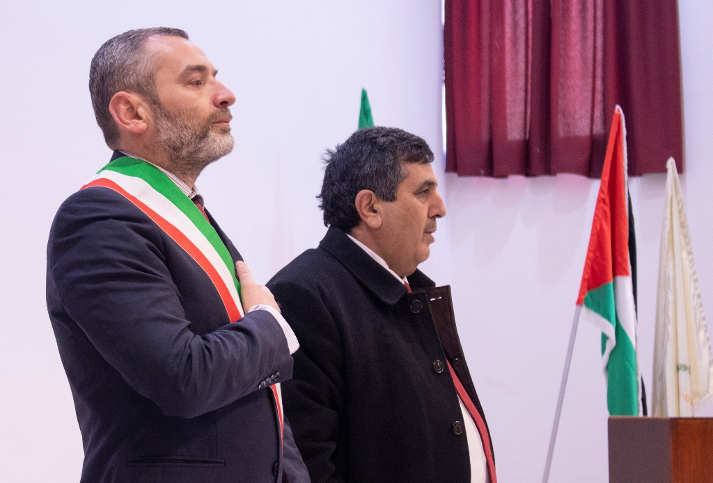 بلديتا بيت لحم وكوري الإيطالية توقعان على وثيقة إعلان النوايا للتوقيع على اتفاقية توأمة قريباً بين المدينتين