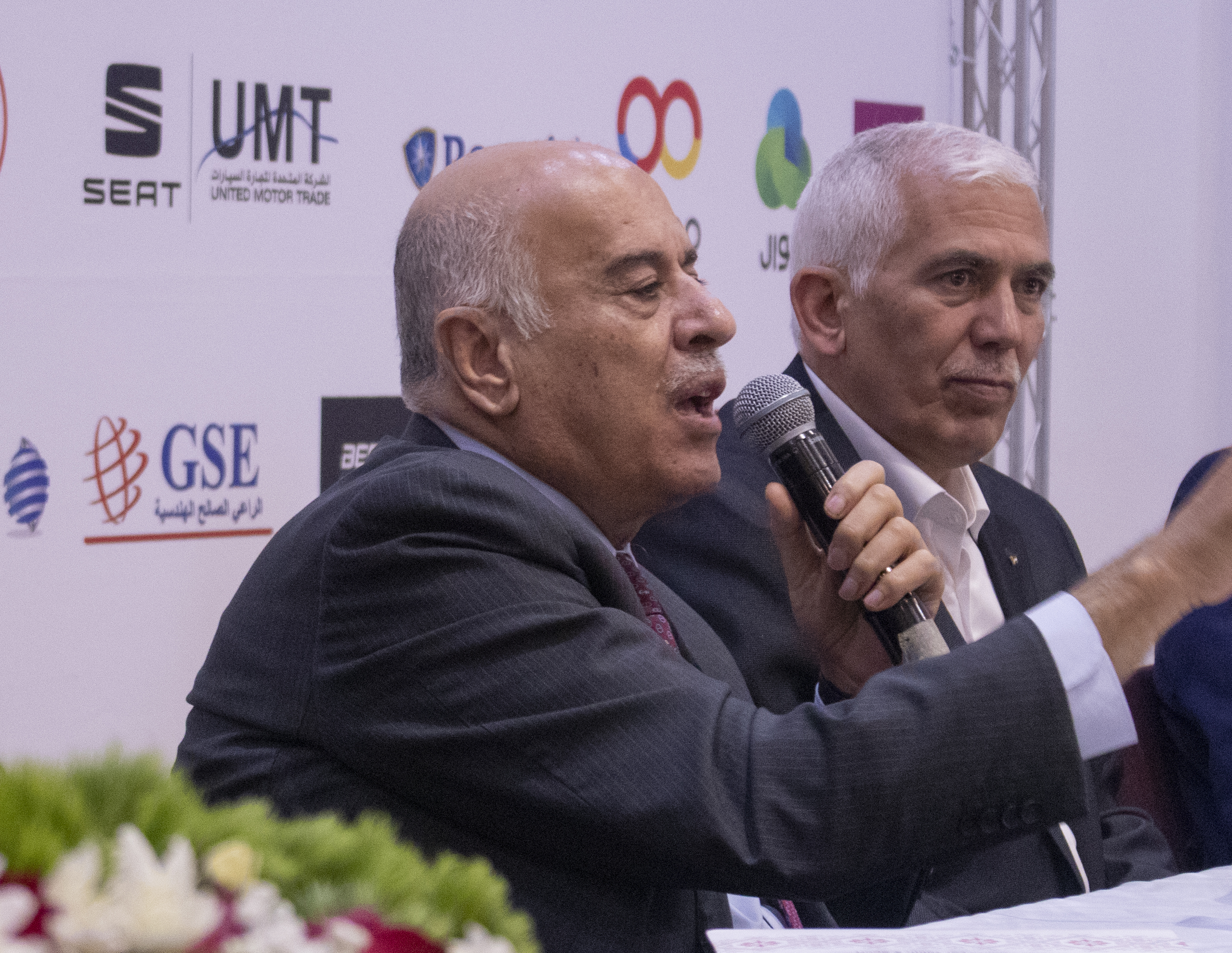 مؤتمر صحفي خاص بماراثون فلسطين الدولي السابع من مركز السلام بيت لحم