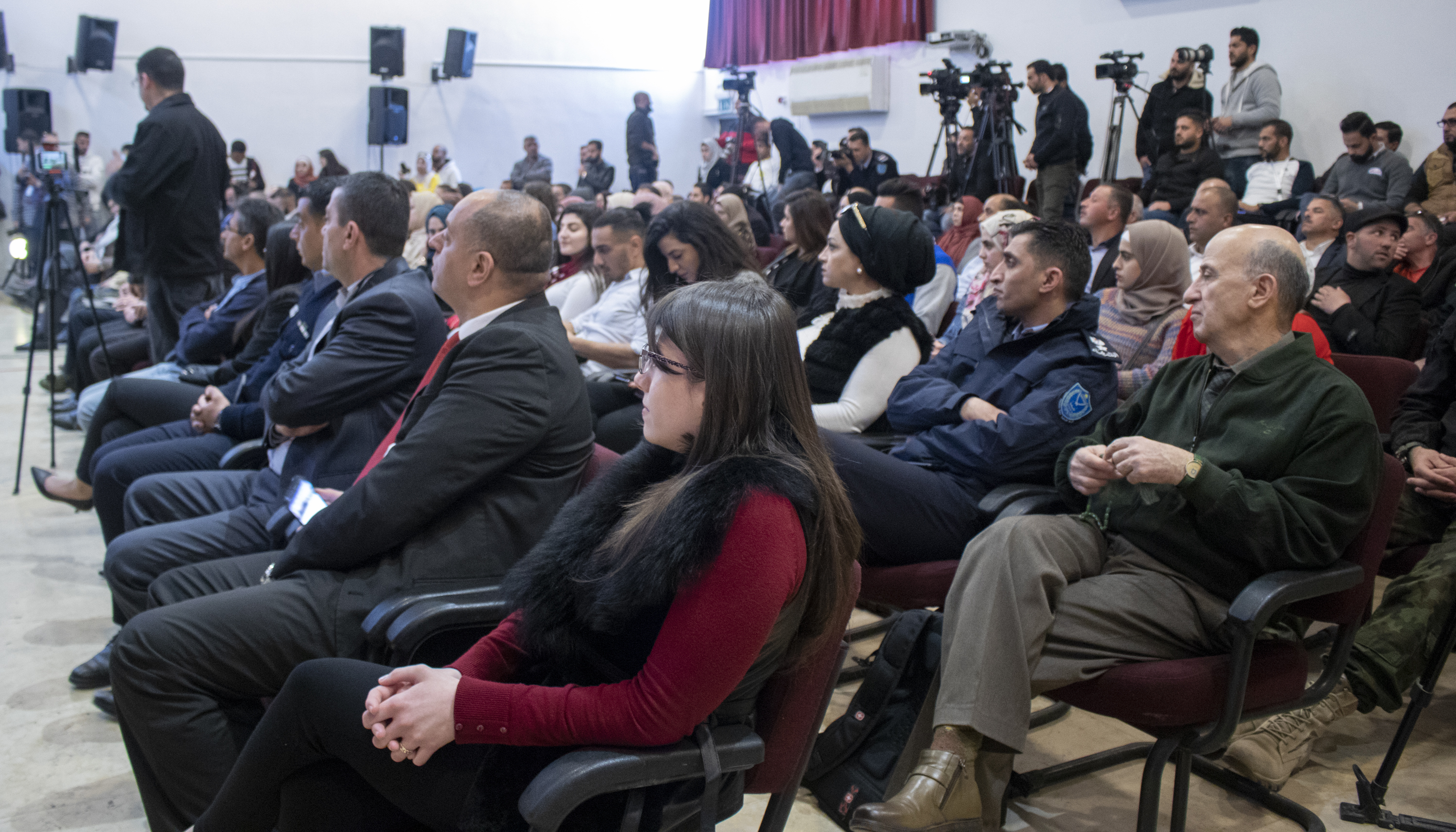 مؤتمر صحفي خاص بماراثون فلسطين الدولي السابع من مركز السلام بيت لحم