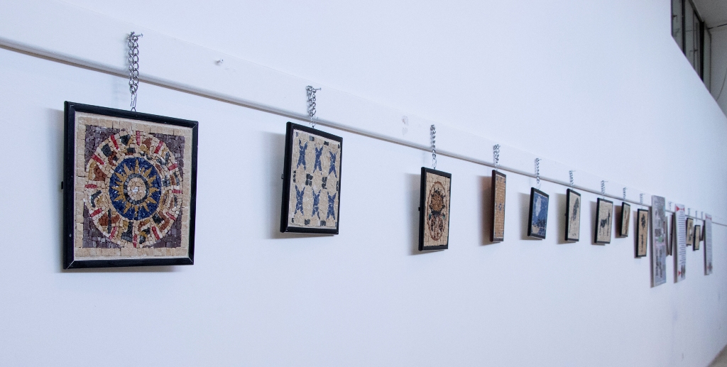 حنانيا يشارك في حفل اختتام دورة الفسيفساء الأولى تحت شعار " صم يصنعون الجمال " في مركز السلام بيت لحم