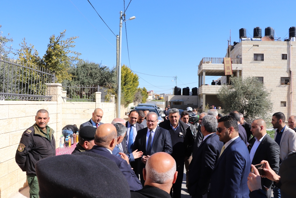 تدشين شارع قصر الهوى في بيت لحم