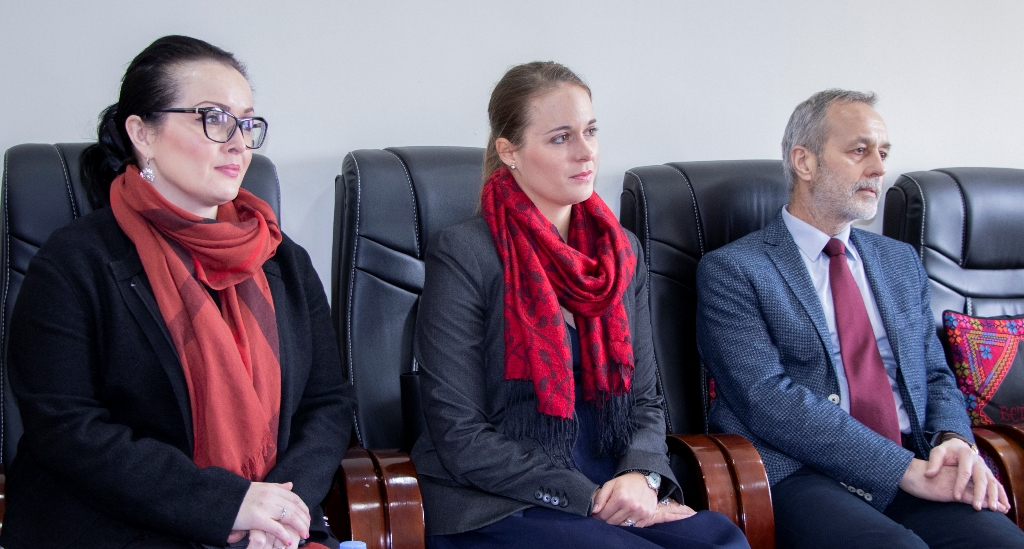 رئيس بلدية بيت لحم يستقبل  المديرة العامة للمنظمات الدولية والمساعدات الإنسانية والتنموية في وزارة الخارجية السلوفاكية