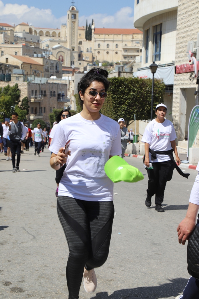 انطلاق ماراثون فلسطين الدولي السابع في بيت لحم بمشاركة 8000 عداء وعداءة