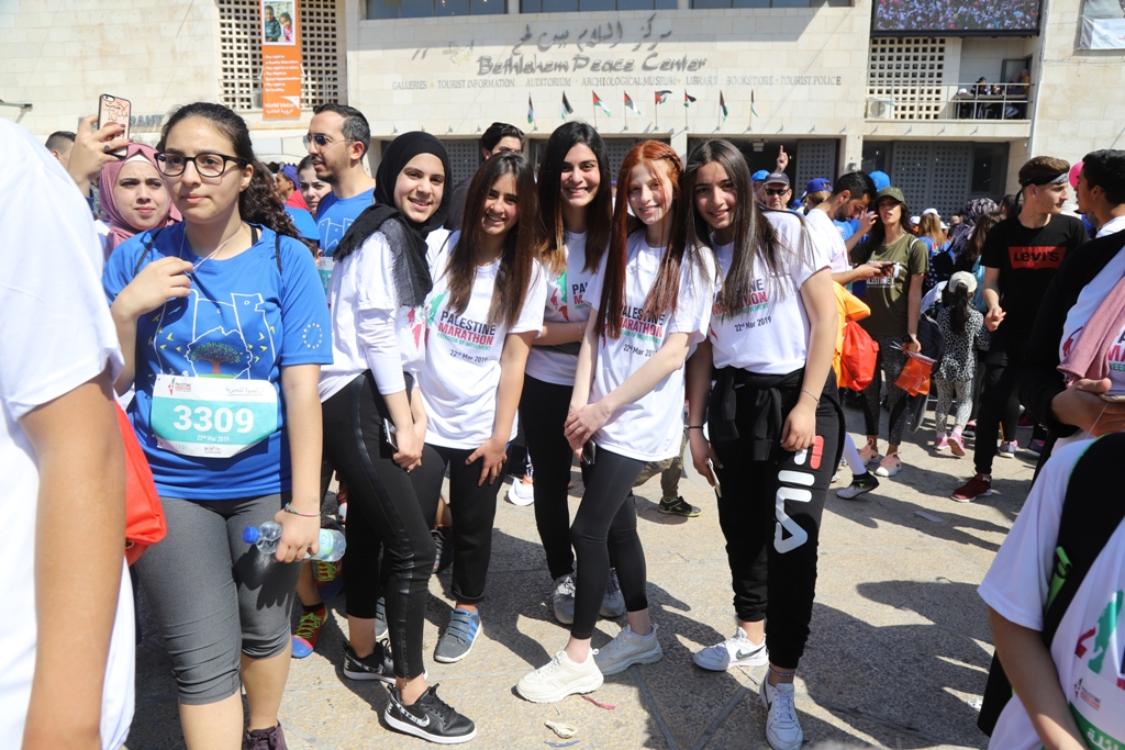 انطلاق ماراثون فلسطين الدولي السابع في بيت لحم بمشاركة 8000 عداء وعداءة