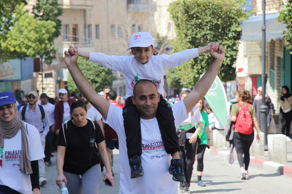 انطلاق ماراثون فلسطين الدولي السابع في بيت لحم بمشاركة 8000 عداء وعداءة
