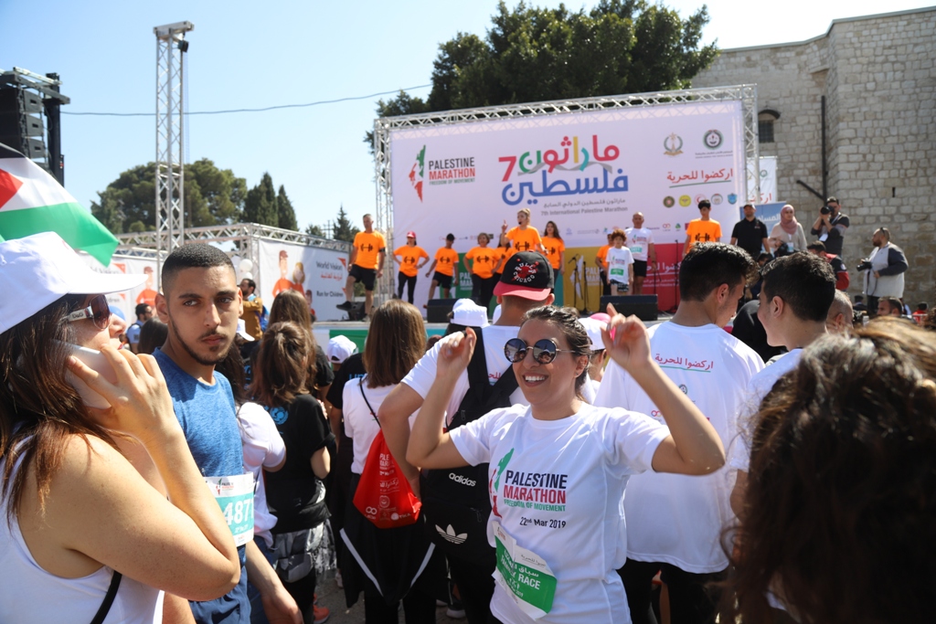 انطلاق ماراثون فلسطين الدولي السابع في بيت لحم بمشاركة 8000 عداء وعداءة