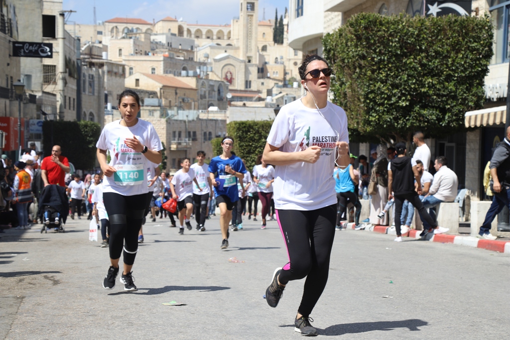 انطلاق ماراثون فلسطين الدولي السابع في بيت لحم بمشاركة 8000 عداء وعداءة