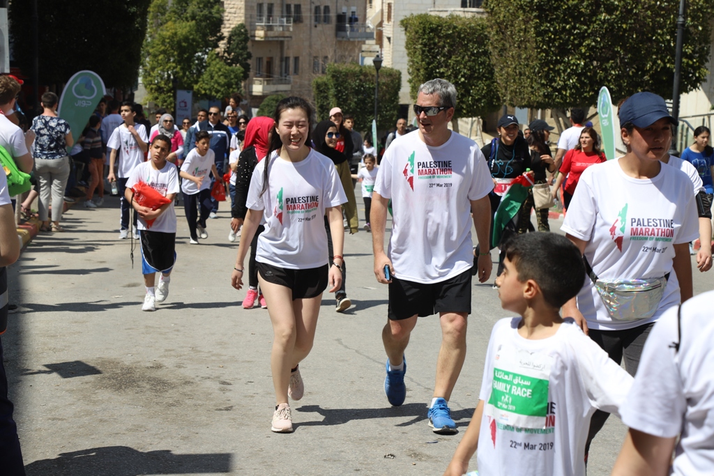 انطلاق ماراثون فلسطين الدولي السابع في بيت لحم بمشاركة 8000 عداء وعداءة