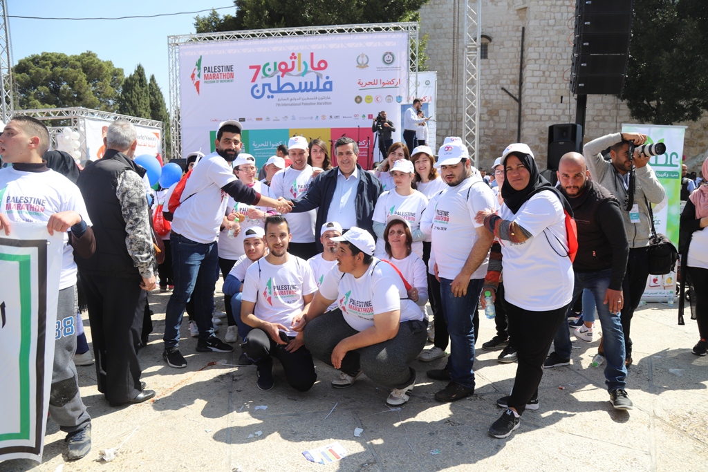 انطلاق ماراثون فلسطين الدولي السابع في بيت لحم بمشاركة 8000 عداء وعداءة