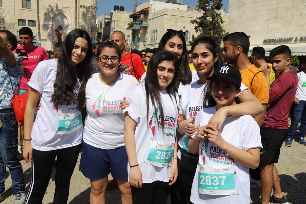 انطلاق ماراثون فلسطين الدولي السابع في بيت لحم بمشاركة 8000 عداء وعداءة