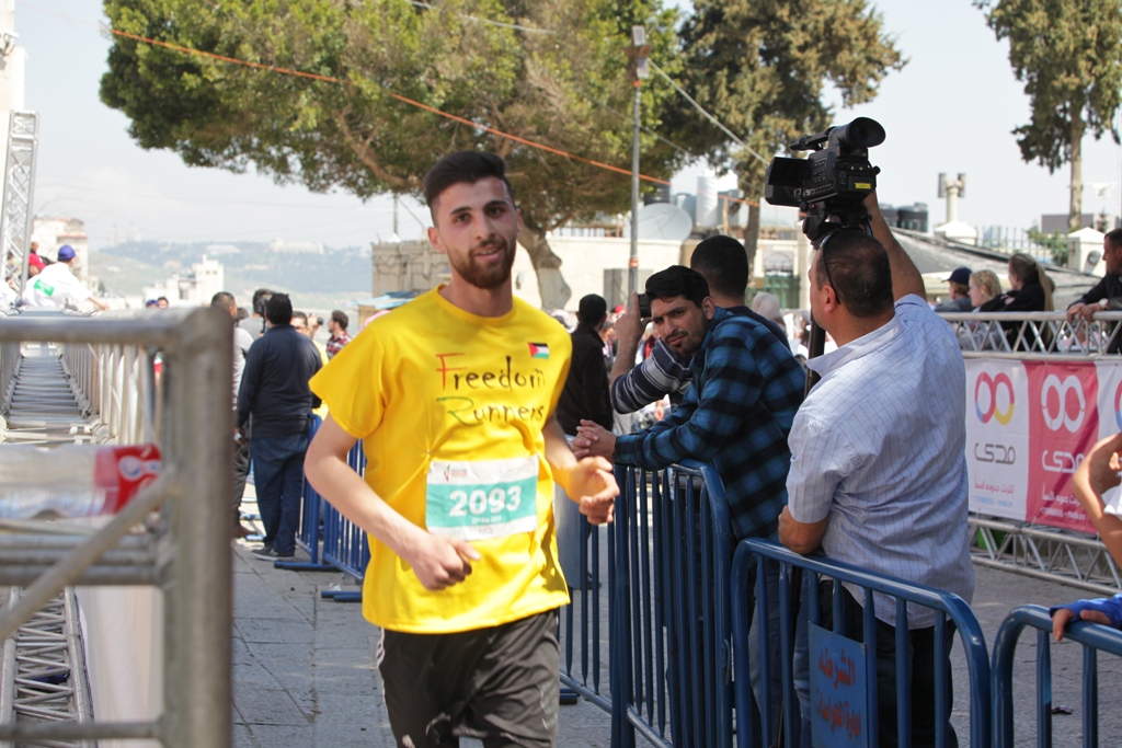 انطلاق ماراثون فلسطين الدولي السابع في بيت لحم بمشاركة 8000 عداء وعداءة