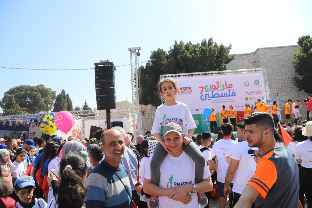 انطلاق ماراثون فلسطين الدولي السابع في بيت لحم بمشاركة 8000 عداء وعداءة