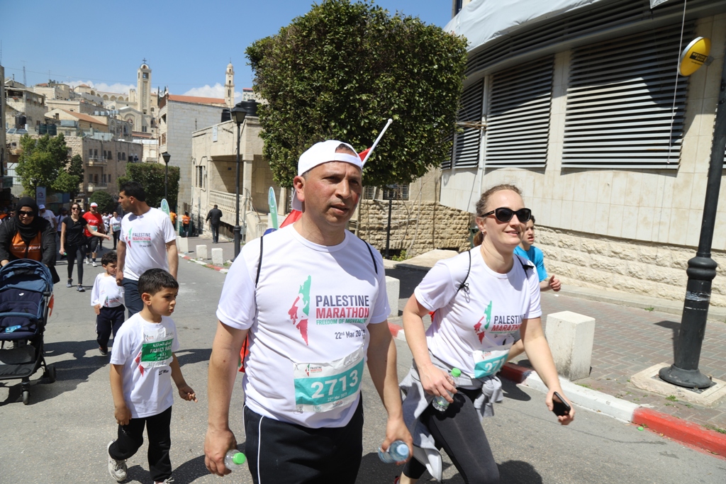 انطلاق ماراثون فلسطين الدولي السابع في بيت لحم بمشاركة 8000 عداء وعداءة
