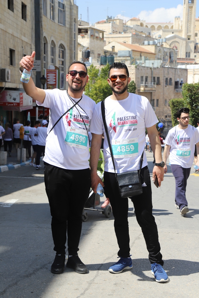 انطلاق ماراثون فلسطين الدولي السابع في بيت لحم بمشاركة 8000 عداء وعداءة