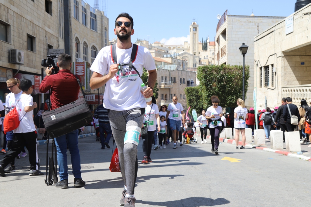 انطلاق ماراثون فلسطين الدولي السابع في بيت لحم بمشاركة 8000 عداء وعداءة