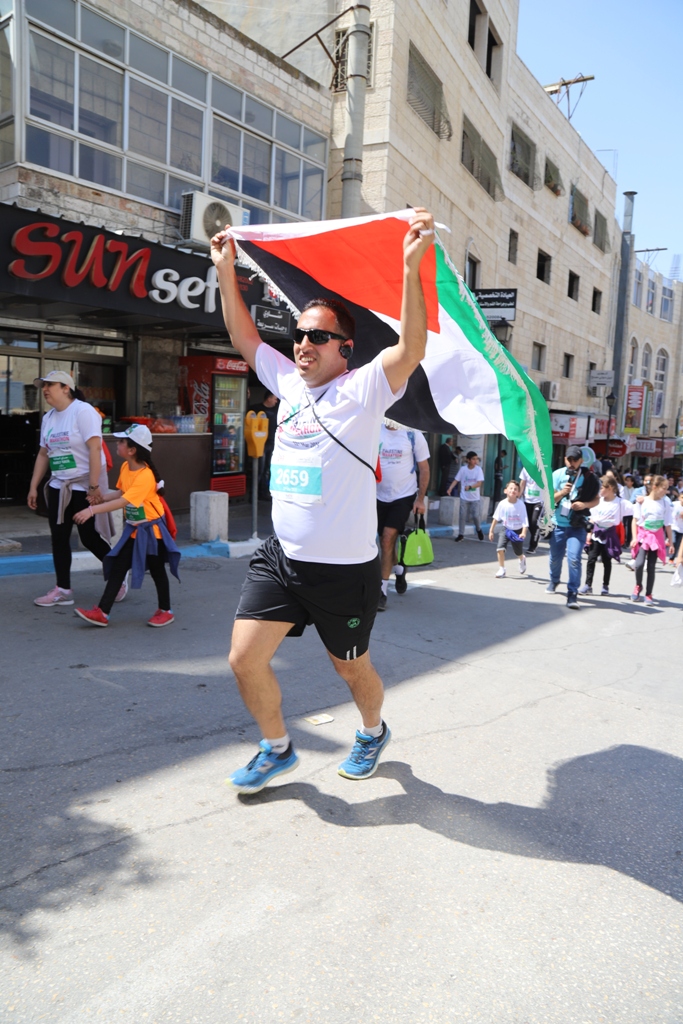 انطلاق ماراثون فلسطين الدولي السابع في بيت لحم بمشاركة 8000 عداء وعداءة