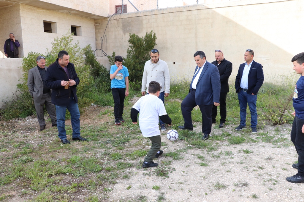 دعم إيطالي لمشروع الملعب المصغر في بيت لحم