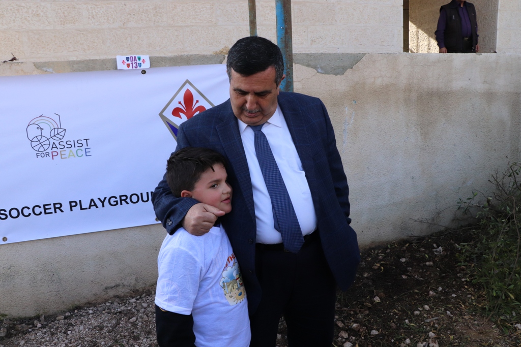 دعم إيطالي لمشروع الملعب المصغر في بيت لحم