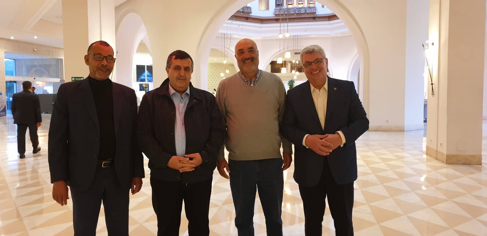 رئيس بلدية بيت لحم يشارك في جلسة للتشاور حول أهداف التنمية المستدامة في تونس