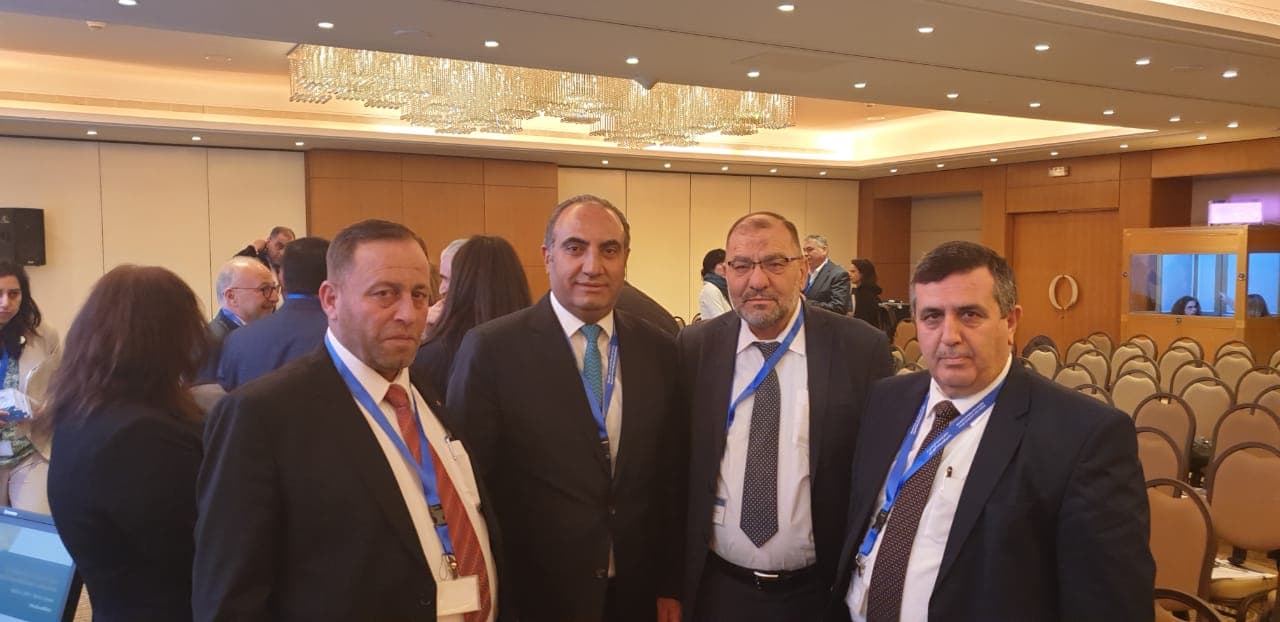 رئيس بلدية بيت لحم يشارك في المؤتمر الإقليمي لمرونة المناطق الحضرية في الشرق الأوسط وشمال إفريقيا في لبنان 