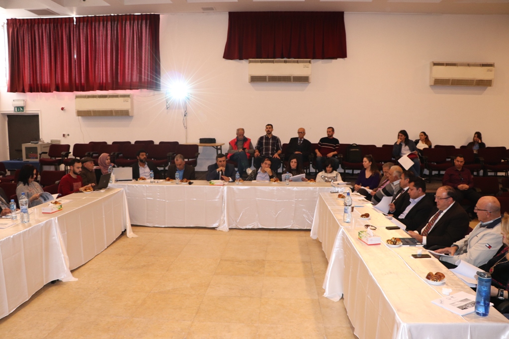 بلدية بيت لحم تنظم لقاءً في مركز السلام  لعرض الملف الأولي الذي عملت عليه البلدية مع المؤسسات المختلفة بما يخص بيت لحم عاصمة الثقافة العربية  2020