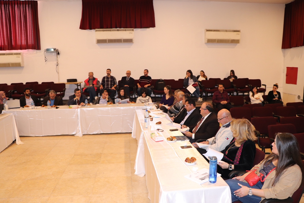 بلدية بيت لحم تنظم لقاءً في مركز السلام  لعرض الملف الأولي الذي عملت عليه البلدية مع المؤسسات المختلفة بما يخص بيت لحم عاصمة الثقافة العربية  2020