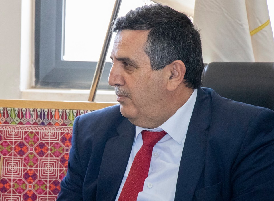 بهدف تعزيز العلاقات الثنائية بين بلدية بيت لحم ووزارة الحكم المحلي سلمان يلتقي بالصالح في دار بلدية بيت لحم