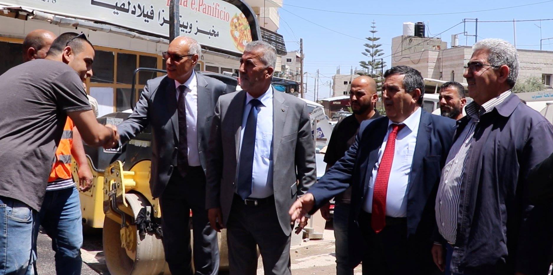 بهدف تعزيز العلاقات الثنائية بين بلدية بيت لحم ووزارة الحكم المحلي سلمان يلتقي بالصالح في دار بلدية بيت لحم