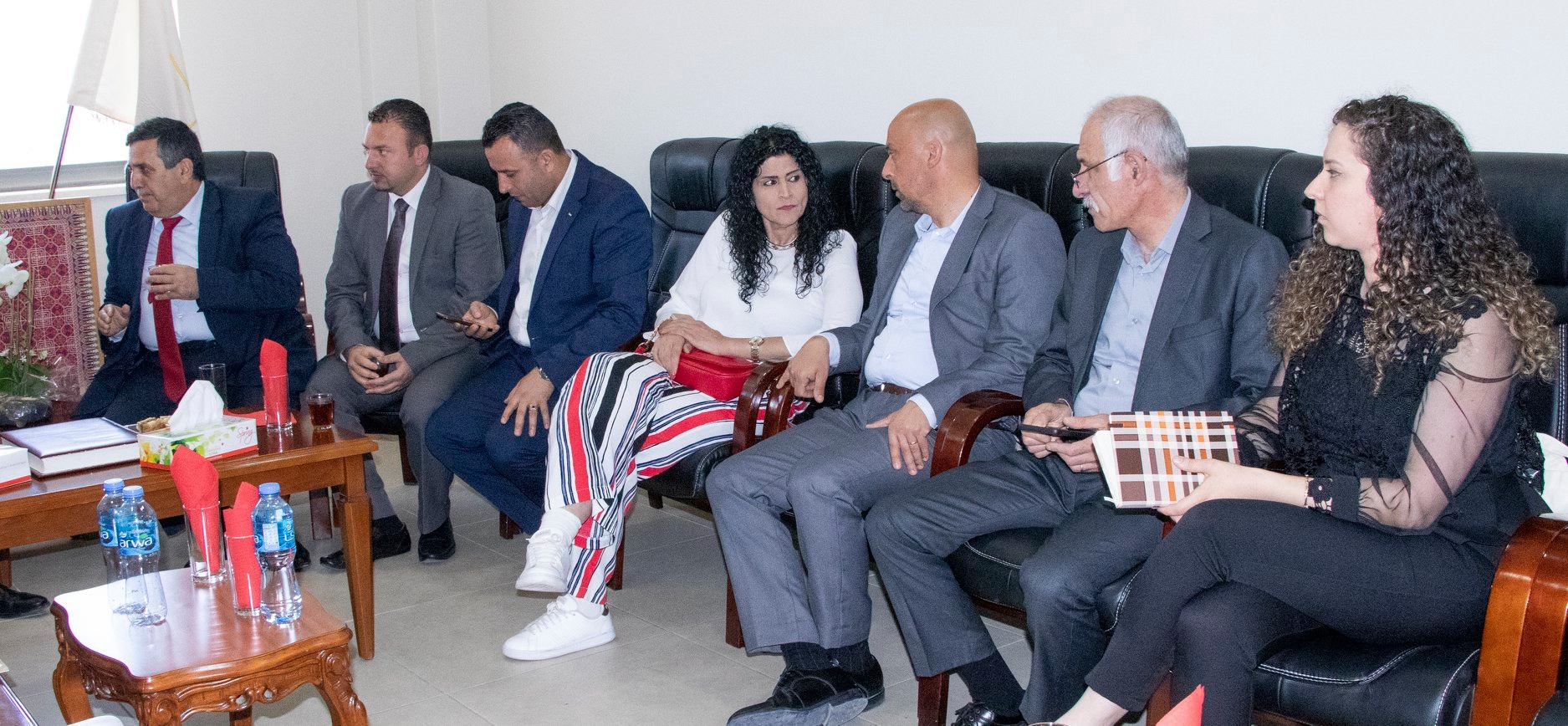 بهدف تعزيز العلاقات الثنائية بين بلدية بيت لحم ووزارة الحكم المحلي سلمان يلتقي بالصالح في دار بلدية بيت لحم