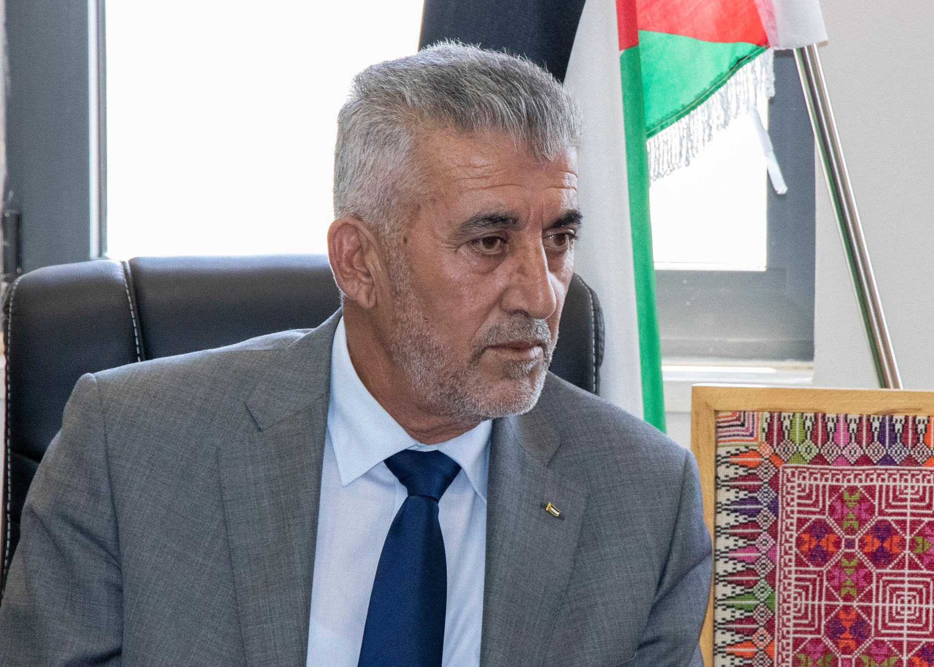 بهدف تعزيز العلاقات الثنائية بين بلدية بيت لحم ووزارة الحكم المحلي سلمان يلتقي بالصالح في دار بلدية بيت لحم