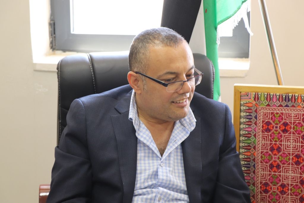 لقاءٌ يجمع بين رئيس بلدية بيت لحم ووزير الثقافة الجديد ويبحثان مشروع بيت لحم عاصمة الثقافة العربية 2020