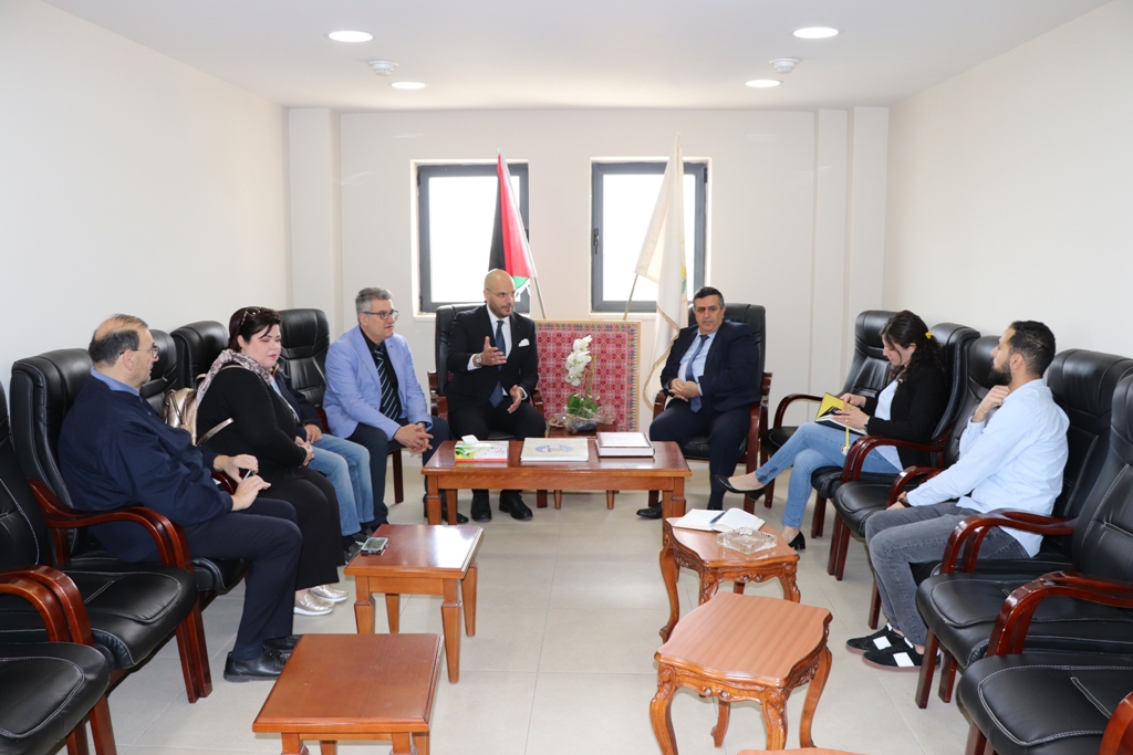 سلمان يشكر المعهد الأزرق والطاقم الطبي الإيطالي على خدماتهم الطبية لصالح أهالي بيت لحم