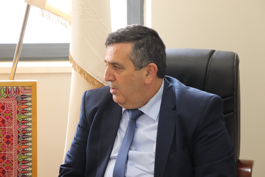 رئيس بلدية بيت لحم يستقبل القنصل البلجيكي العام في القدس وينقل لها تحديات المدينة ويبحثان سبل التعاون المشترك