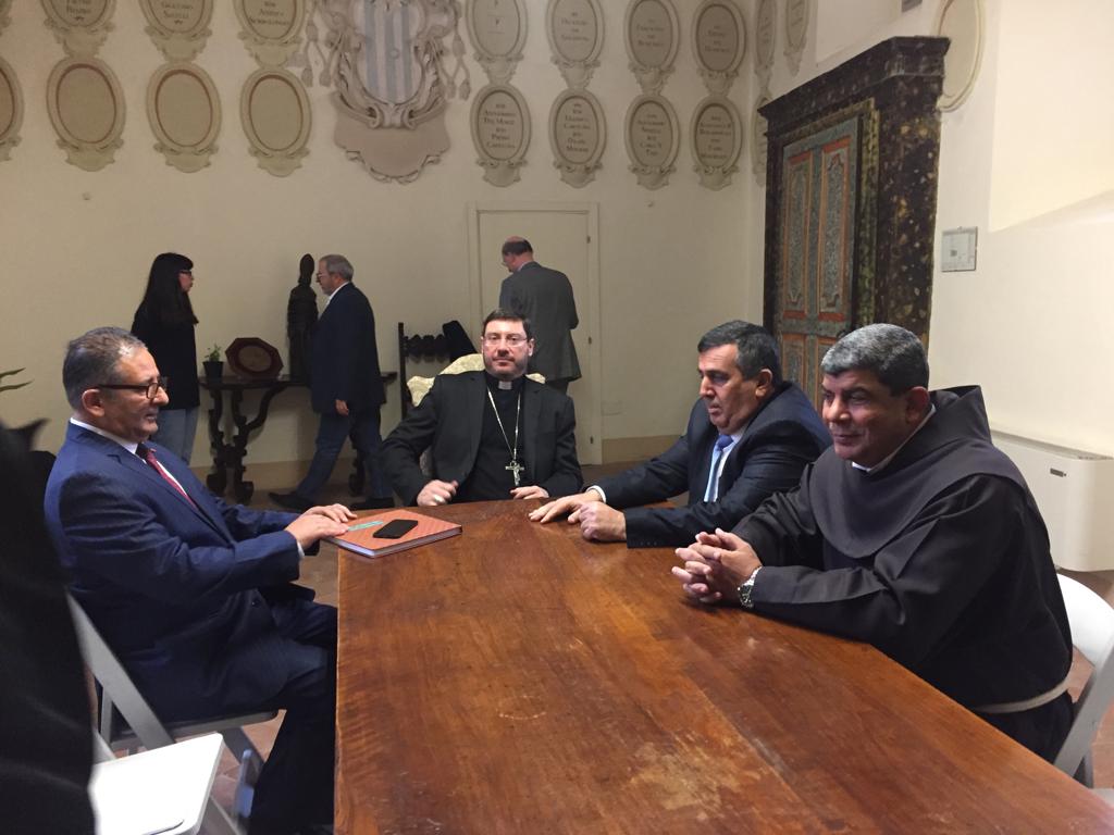 بلديتا بيت لحم وجوبيو الإيطالية توقعان على إتفاقية صداقة