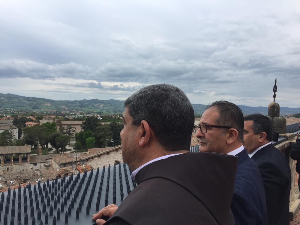 بلديتا بيت لحم وجوبيو الإيطالية توقعان على إتفاقية صداقة