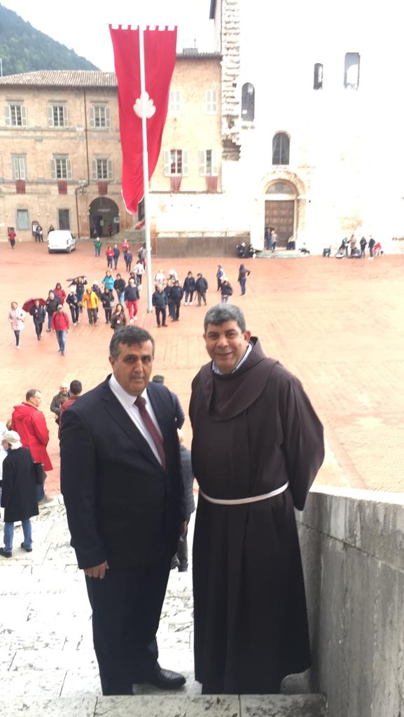 بلديتا بيت لحم وجوبيو الإيطالية توقعان على إتفاقية صداقة