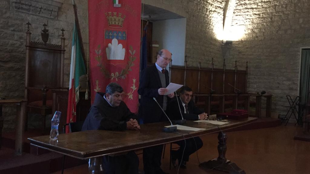 بلديتا بيت لحم وجوبيو الإيطالية توقعان على إتفاقية صداقة