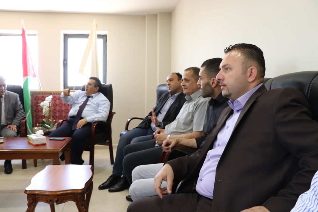 لقاءٌ في بلدية بيت لحم لمناقشة وضع بيت لحم من ناحية المرور والتحديات وبحث آليات مستقبلية للحد من الأزمات المرورية  