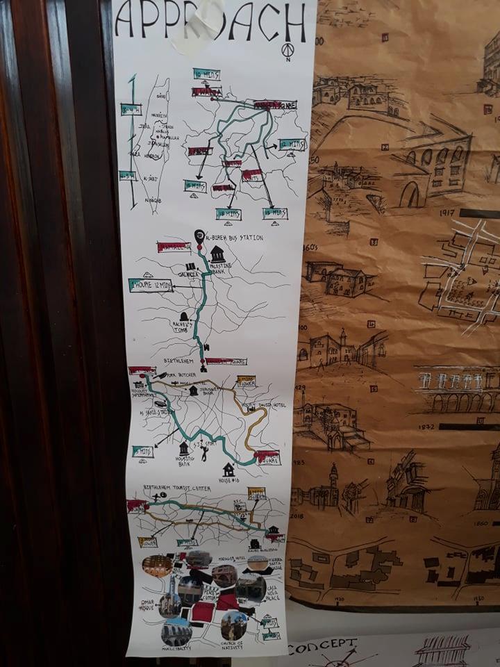 بتمويل من قبل الوكالة الفرنسية للتنمية من خلال بلدية باريس  بلدية بيت لحم تنظم نشاطاً مع جامعة بيرزيت وطلبتها حول تصميم المساحات العامة ويشاركون البلدية تصورهم للمدينة