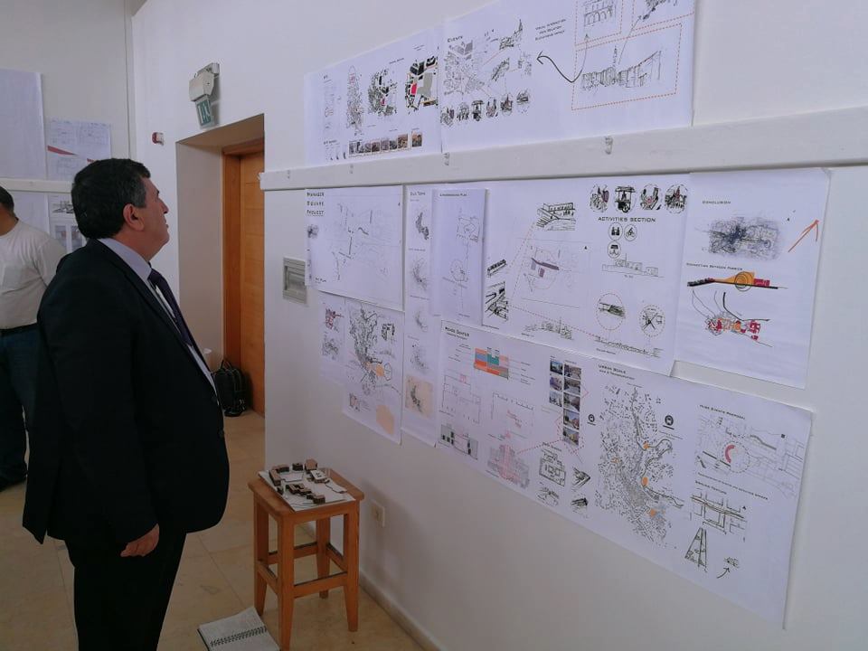 بتمويل من قبل الوكالة الفرنسية للتنمية من خلال بلدية باريس  بلدية بيت لحم تنظم نشاطاً مع جامعة بيرزيت وطلبتها حول تصميم المساحات العامة ويشاركون البلدية تصورهم للمدينة