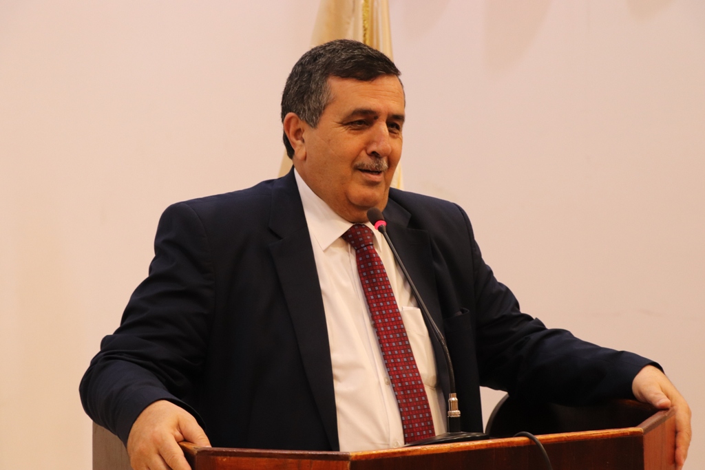 لقاء في مركز السلام/ بيت لحم على شرف وفد منظمة الكشافة العالمية الذي زار بيت لحم