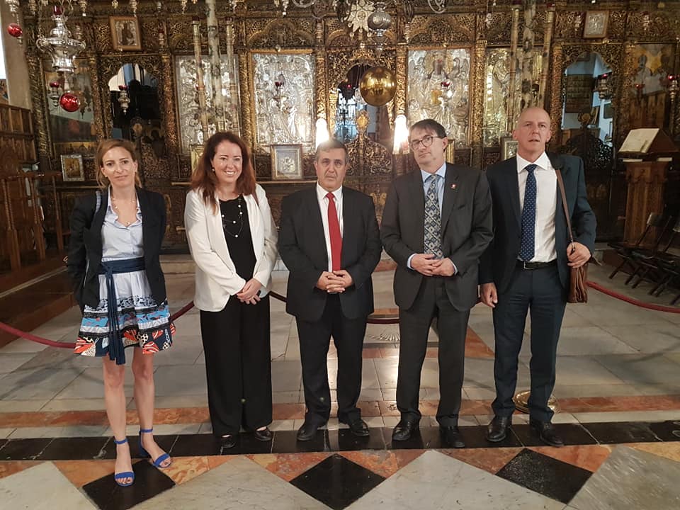 سلمان يستقبل وفدا من وزارة الخارجية السويسرية للتنسيق لزيارة وزير الخارجية السويسري لبيت لحم ايلول القادم ولتوقيع اتفاقية توأمة