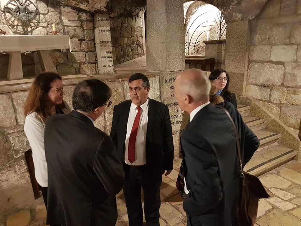 سلمان يستقبل وفدا من وزارة الخارجية السويسرية للتنسيق لزيارة وزير الخارجية السويسري لبيت لحم ايلول القادم ولتوقيع اتفاقية توأمة