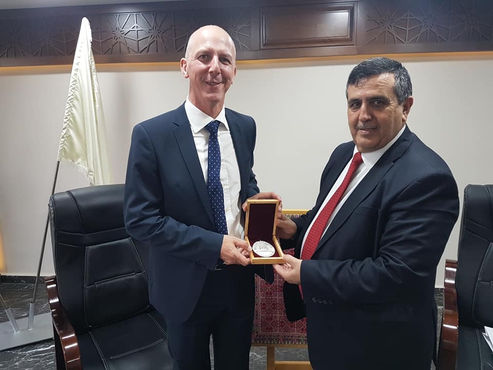 سلمان يستقبل وفدا من وزارة الخارجية السويسرية للتنسيق لزيارة وزير الخارجية السويسري لبيت لحم ايلول القادم ولتوقيع اتفاقية توأمة