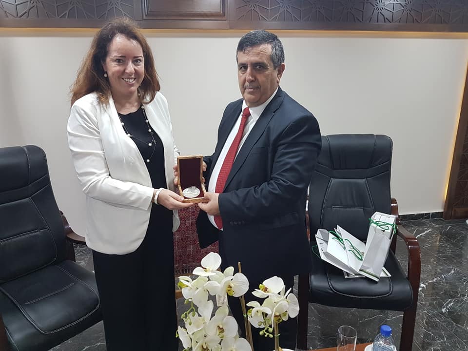 سلمان يستقبل وفدا من وزارة الخارجية السويسرية للتنسيق لزيارة وزير الخارجية السويسري لبيت لحم ايلول القادم ولتوقيع اتفاقية توأمة