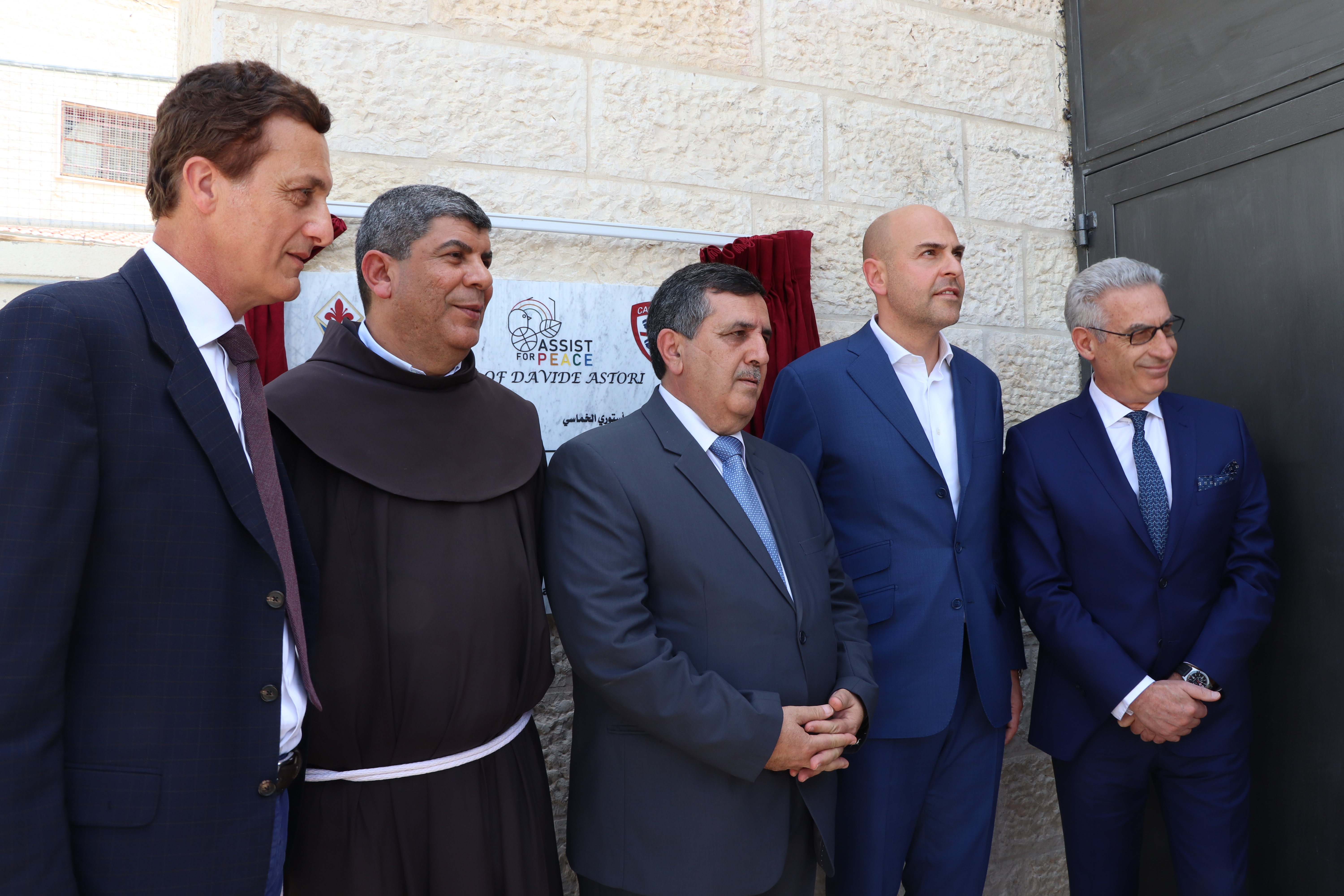 بلدية بيت لحم تحتفل بافتتاح ملعب كرة القدم المصغر "دافيدي أستوري" في بيت لحم