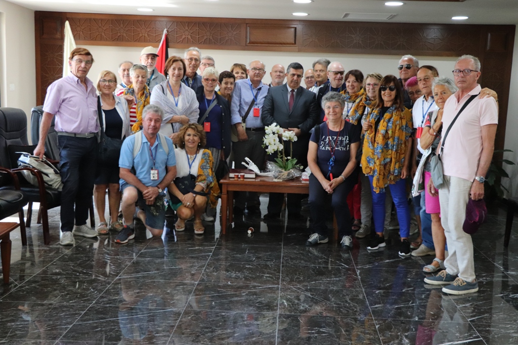 وفد جميعة (Sodalitas) الإيطالية يزور بلدية بيت لحم ويلتقي بسلمان