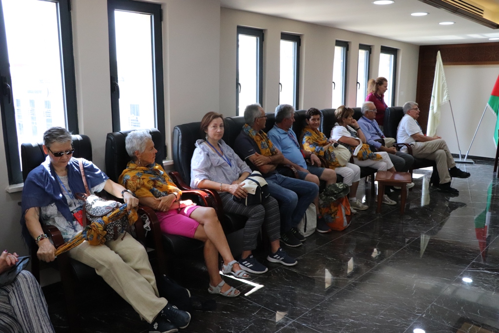 وفد جميعة (Sodalitas) الإيطالية يزور بلدية بيت لحم ويلتقي بسلمان