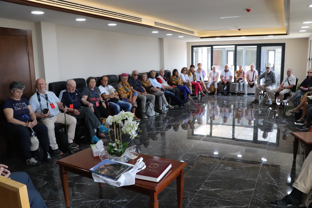 وفد جميعة (Sodalitas) الإيطالية يزور بلدية بيت لحم ويلتقي بسلمان